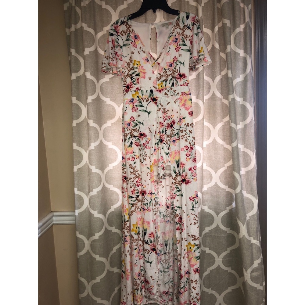 GB floral Maxi romper